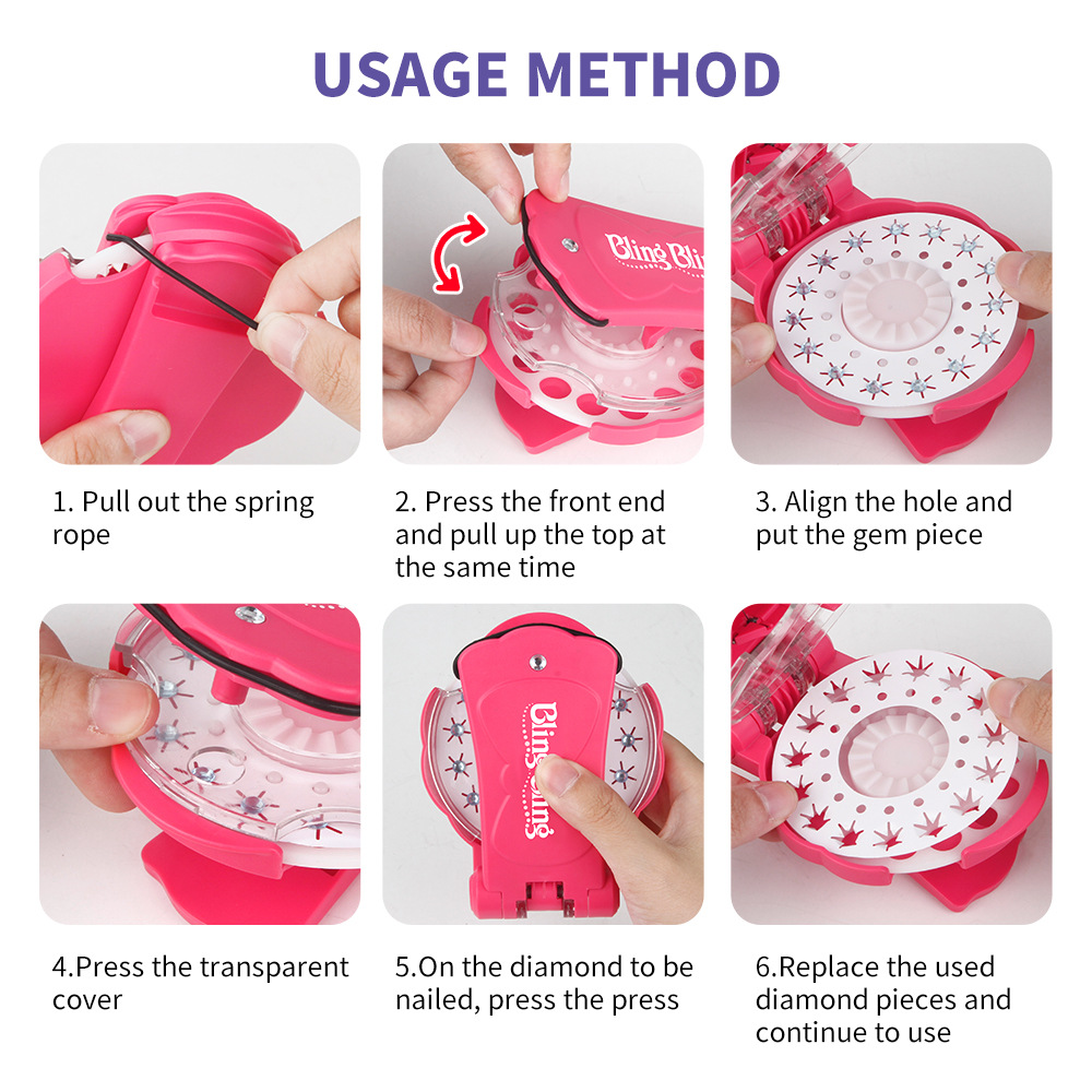 Hair Sticker Drill Toy