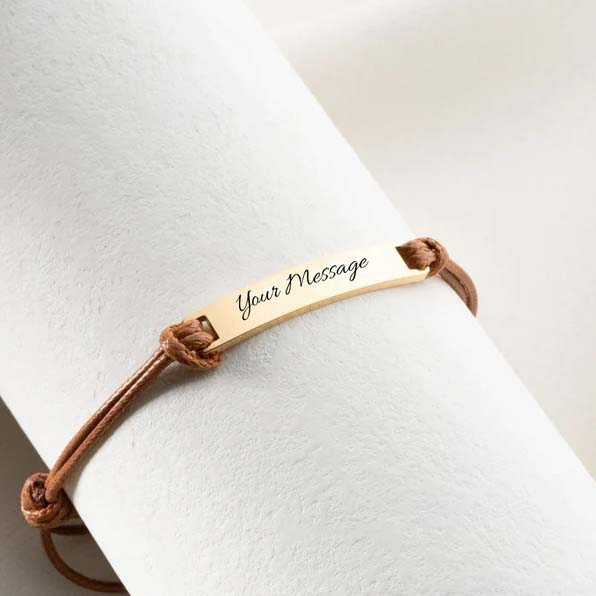Custom engraved bracelets