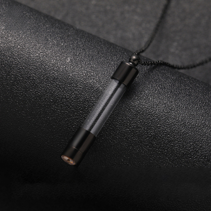 Projection bottle necklace