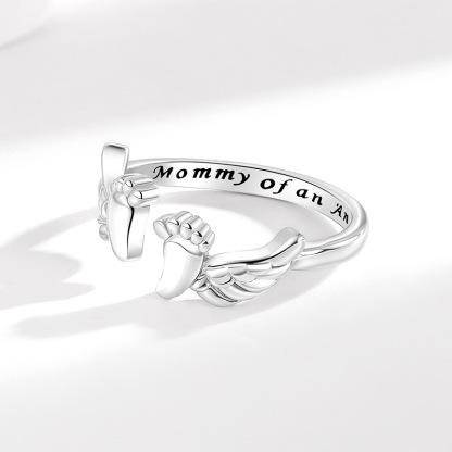 Mom's Angel Ring