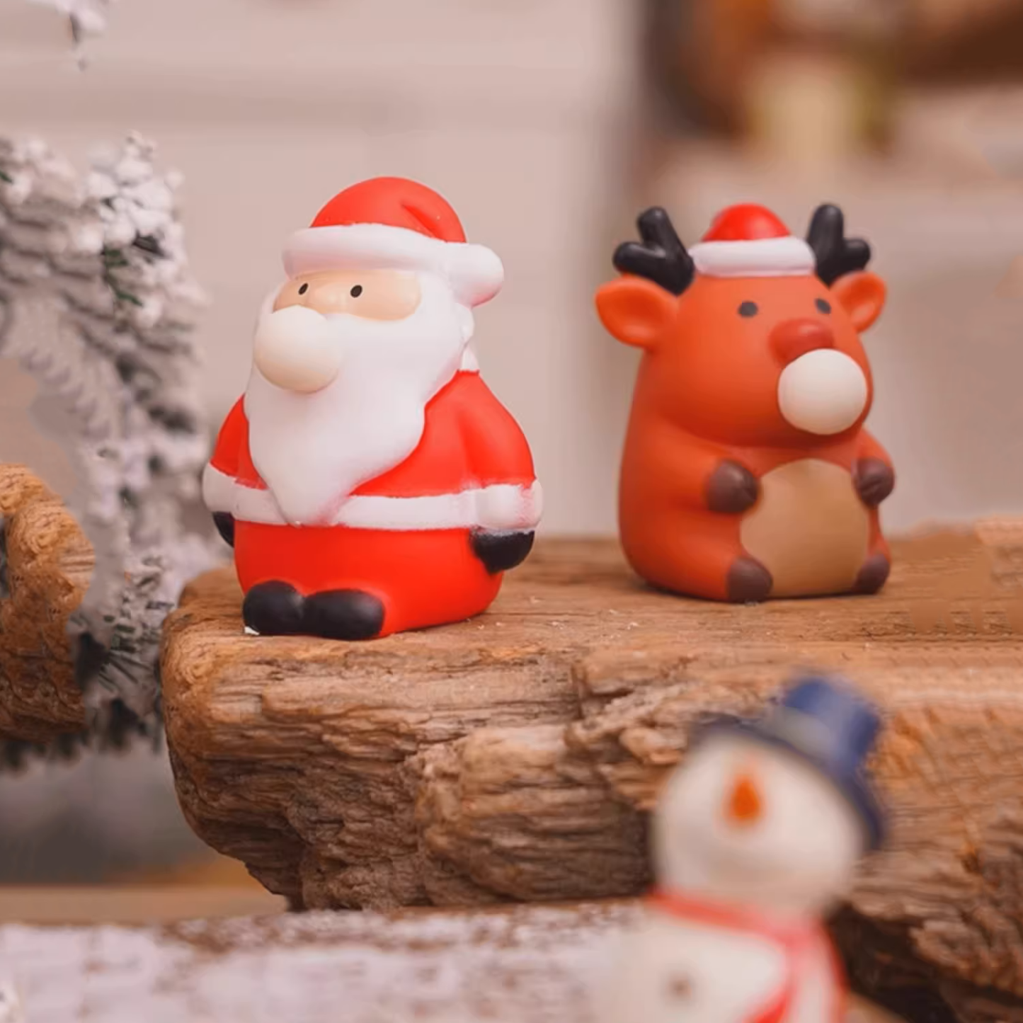 Santa's Bubble Squeezing Fun