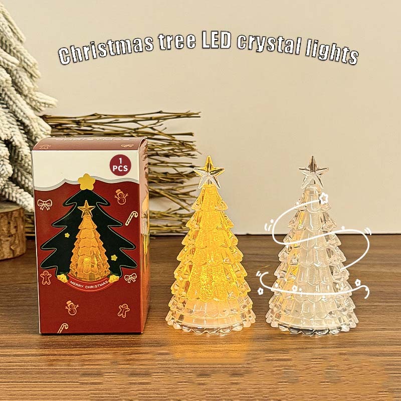 Christmas tree LED crystal lights