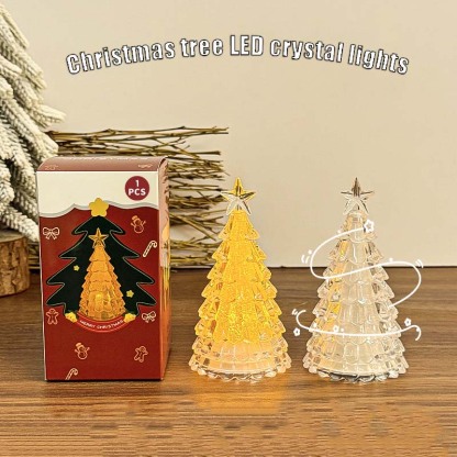 Christmas tree LED crystal lights
