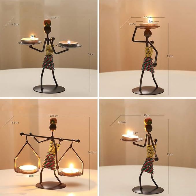 Creative Candlestick Ornament