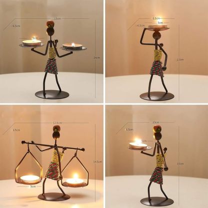 Creative Candlestick Ornament