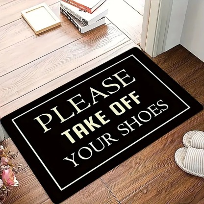 Fun word floor mats