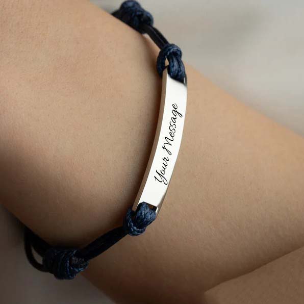 Custom engraved bracelets