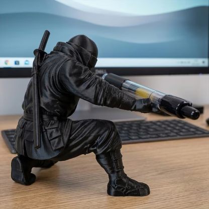 3D printed ninja figurine