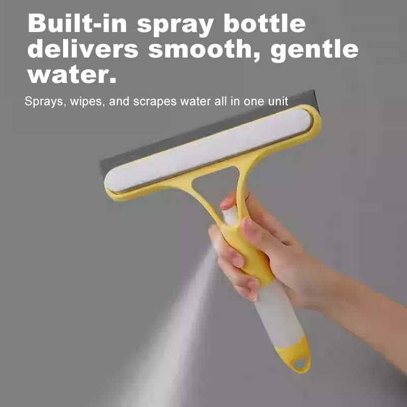 Mirror cleaning tool three in one