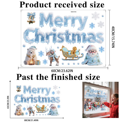 2026 Christmas 3D Stickers