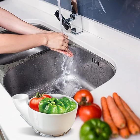 Automatic vegetable and fruit washer basket