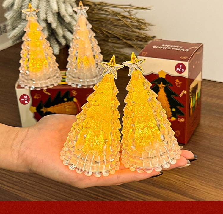 Christmas tree LED crystal lights