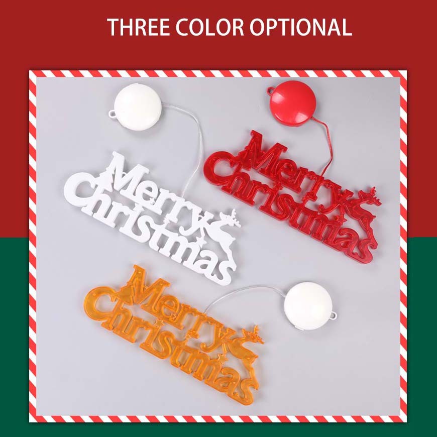 Christmas Alphabet Hanging Light