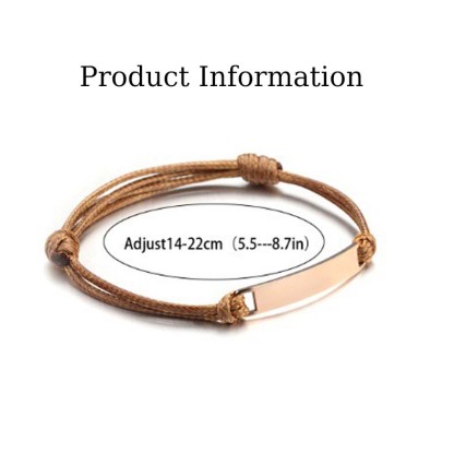 Custom engraved bracelets