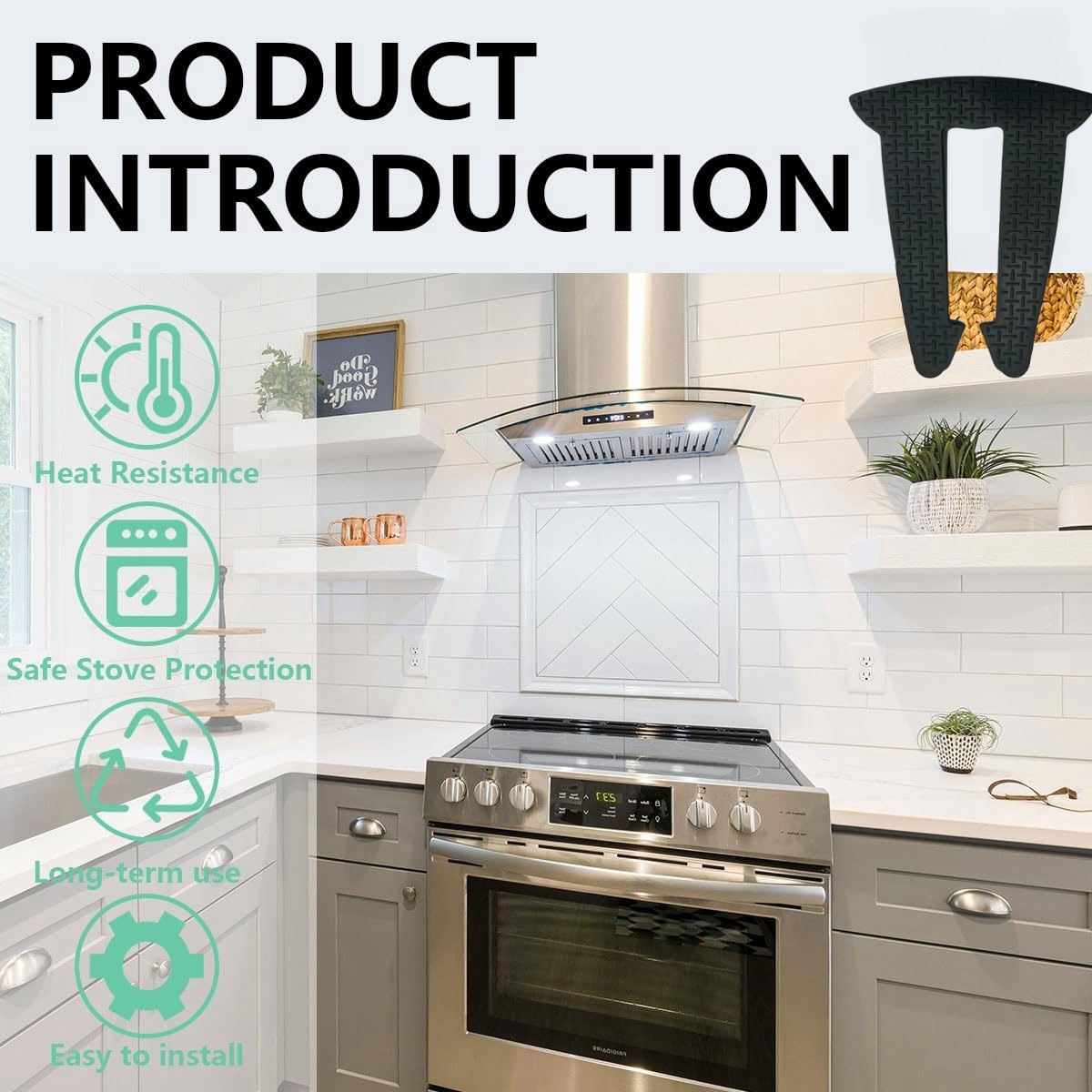 Stove silicone lock buckle