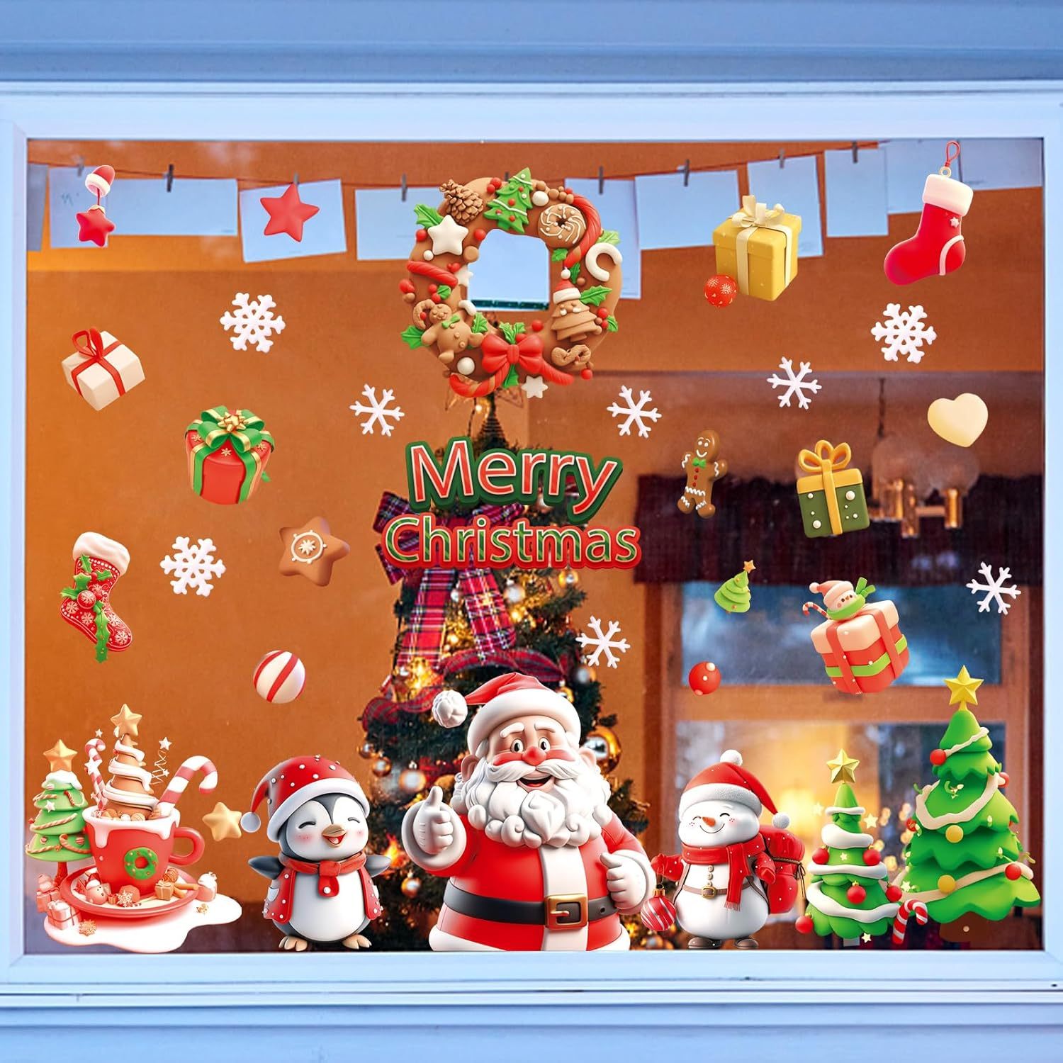 Christmas Static Stickers