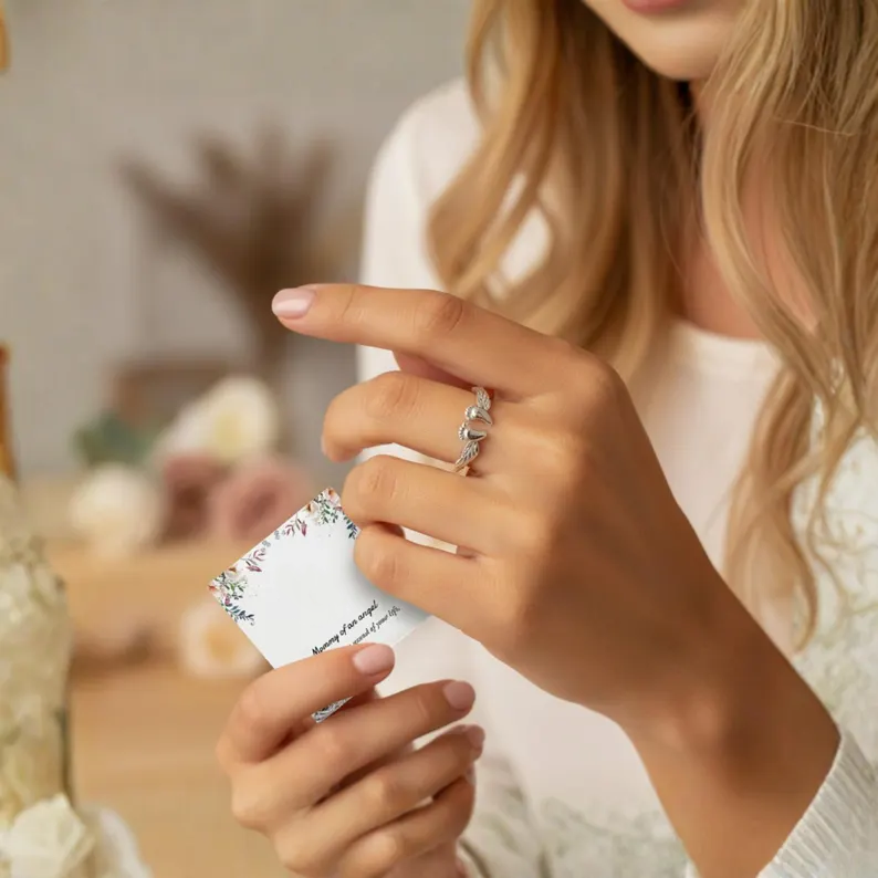 Mom's Angel Ring
