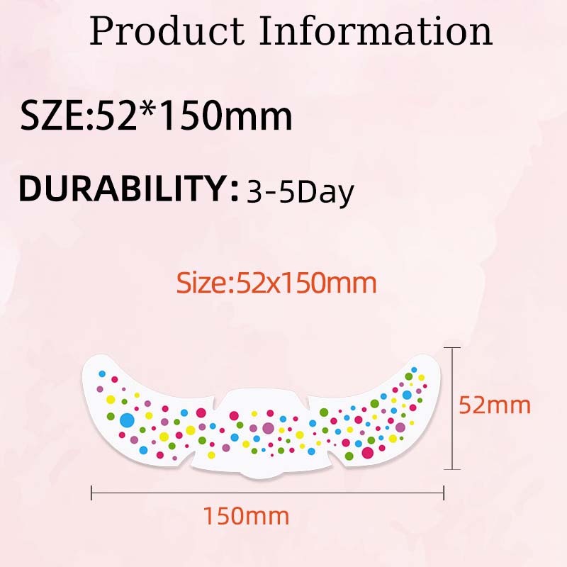 Waterproof freckle makeup face stickers