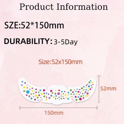 Waterproof freckle makeup face stickers