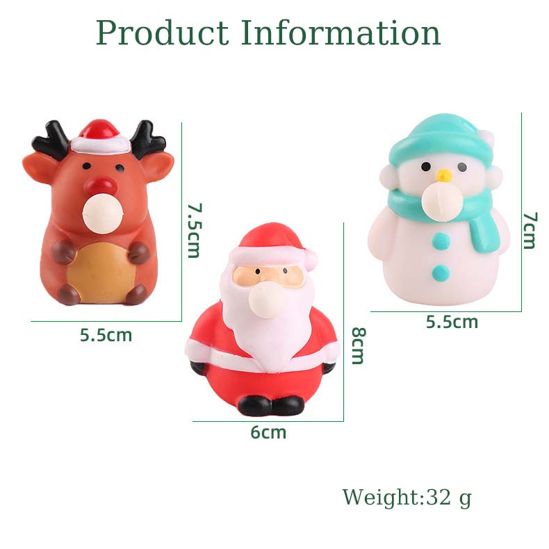 Santa's Bubble Squeezing Fun