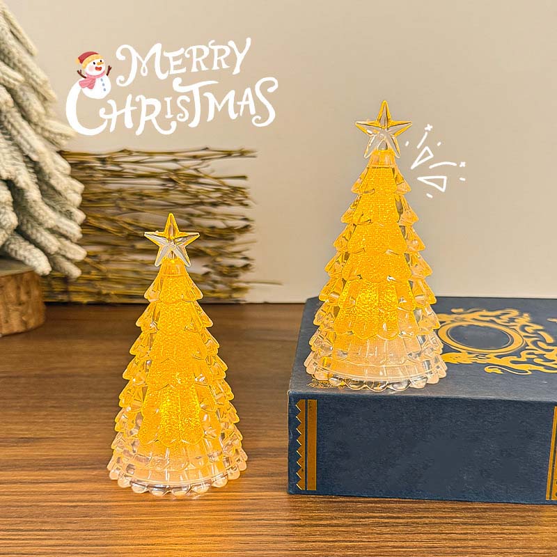Christmas tree LED crystal lights