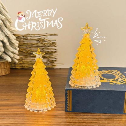 Christmas tree LED crystal lights