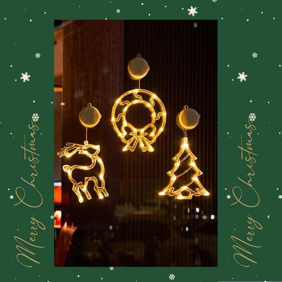 Christmas LED light pendant