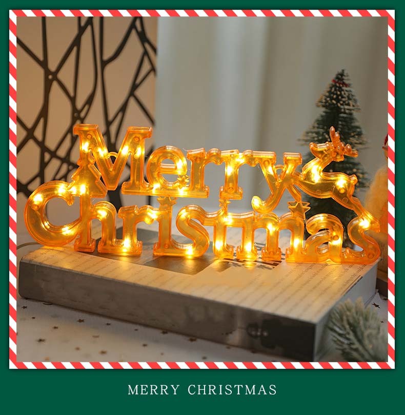 Christmas Alphabet Hanging Light