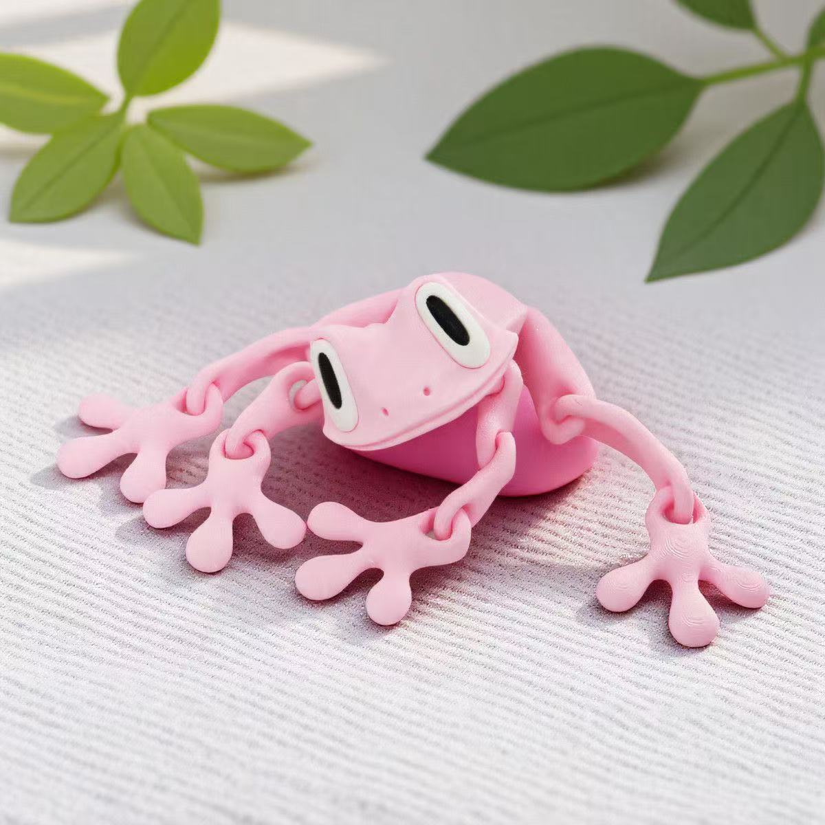 3D Printed Magnetic Frog Fridge Magnet