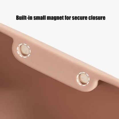 Silicone makeup brush storage bag