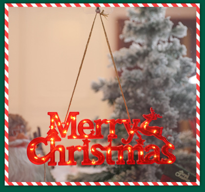 Christmas Alphabet Hanging Light