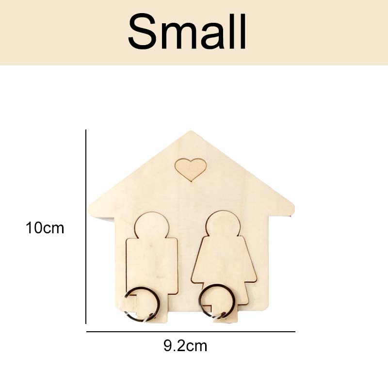 DIY Wooden Keychain Pendant