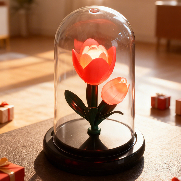 Preserved Flower Night Light Ornament