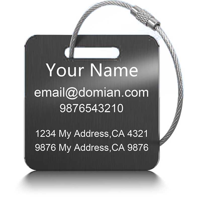 Personalized nameplate