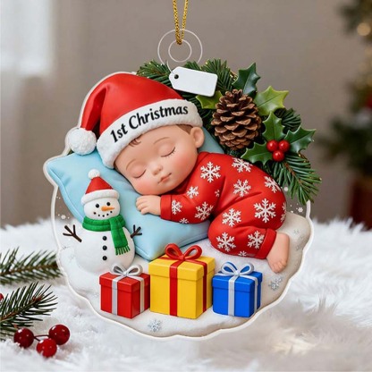 Personalized Decorations - Acrylic Keepsakes for Sleeping Babies
