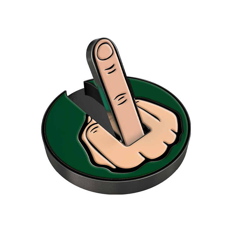 Funny Middle Finger Golf Ball Marker