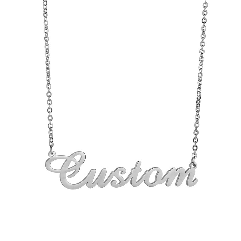 Customized name necklace