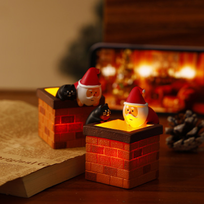 Santa Claus Chimney Night Light