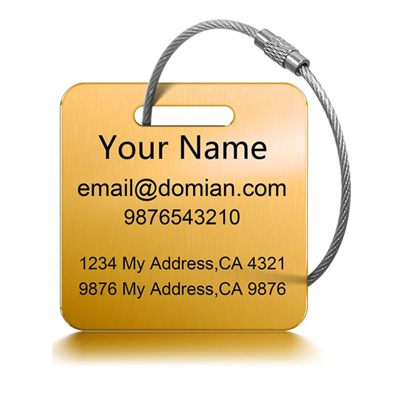 Personalized nameplate