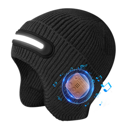 Bluetooth music light-up cap, rechargeable and washable