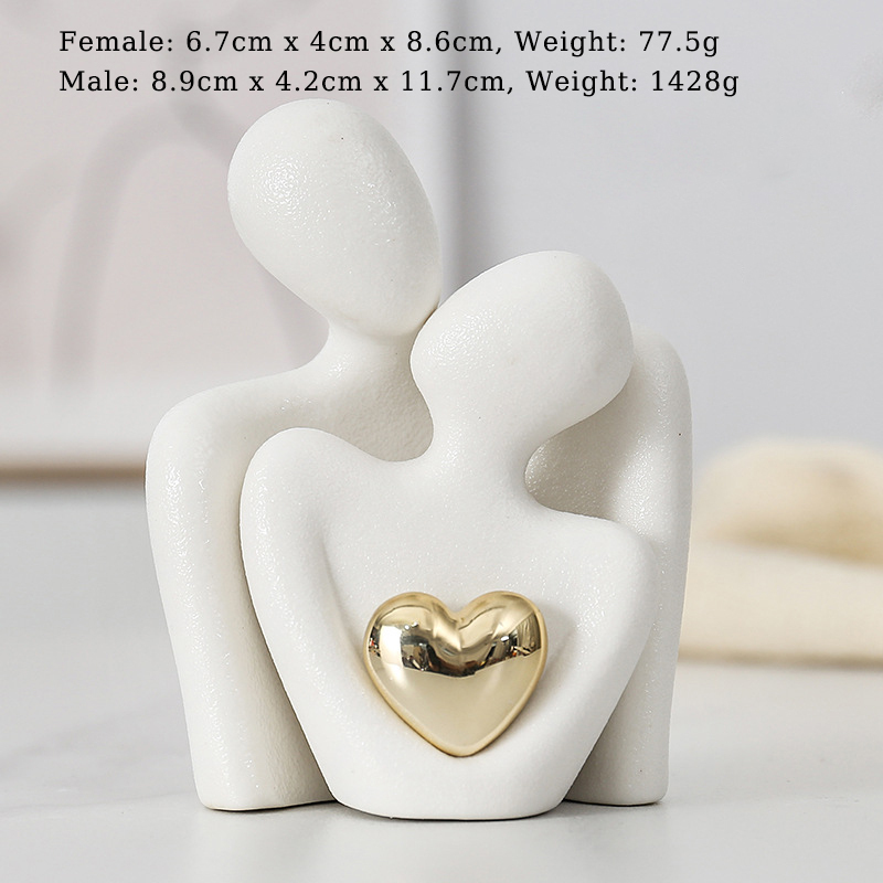 Ceramic figurines for couples