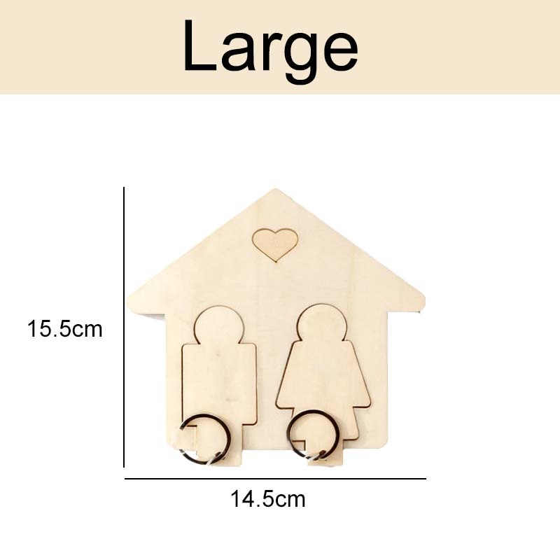 DIY Wooden Keychain Pendant