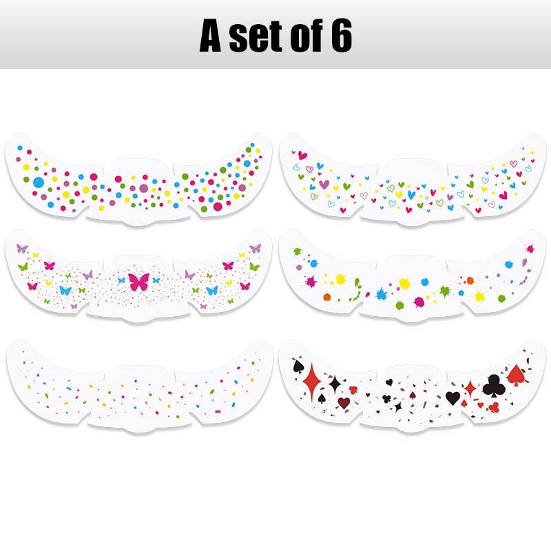 Waterproof freckle makeup face stickers