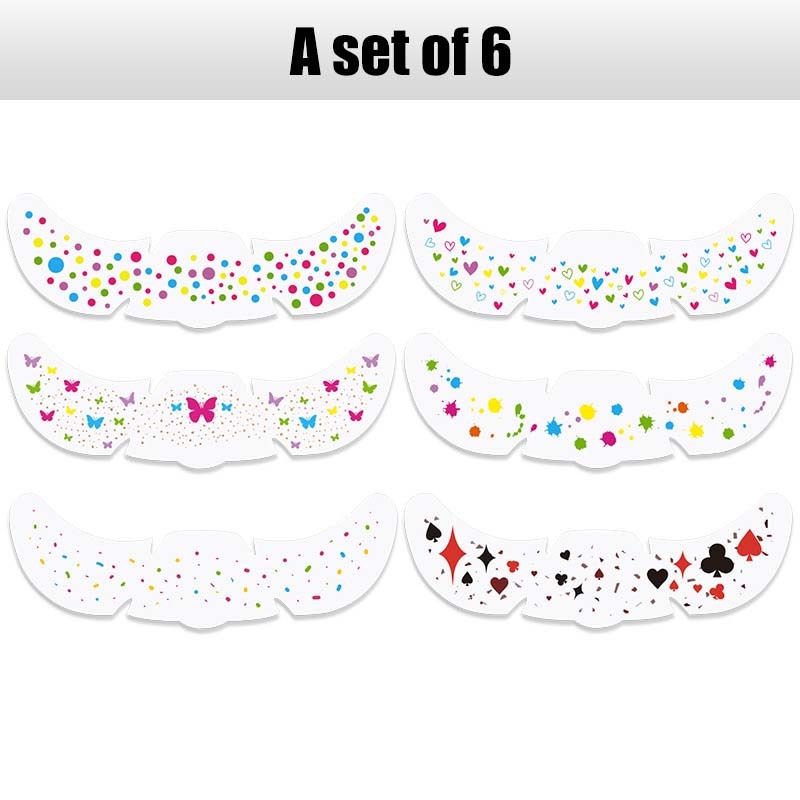 Waterproof freckle makeup face stickers