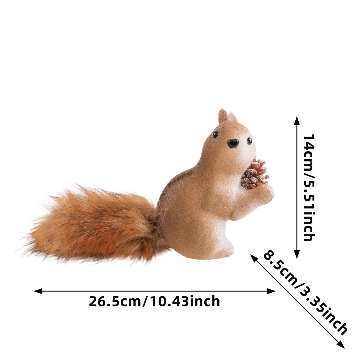 Squirrel desktop ornament