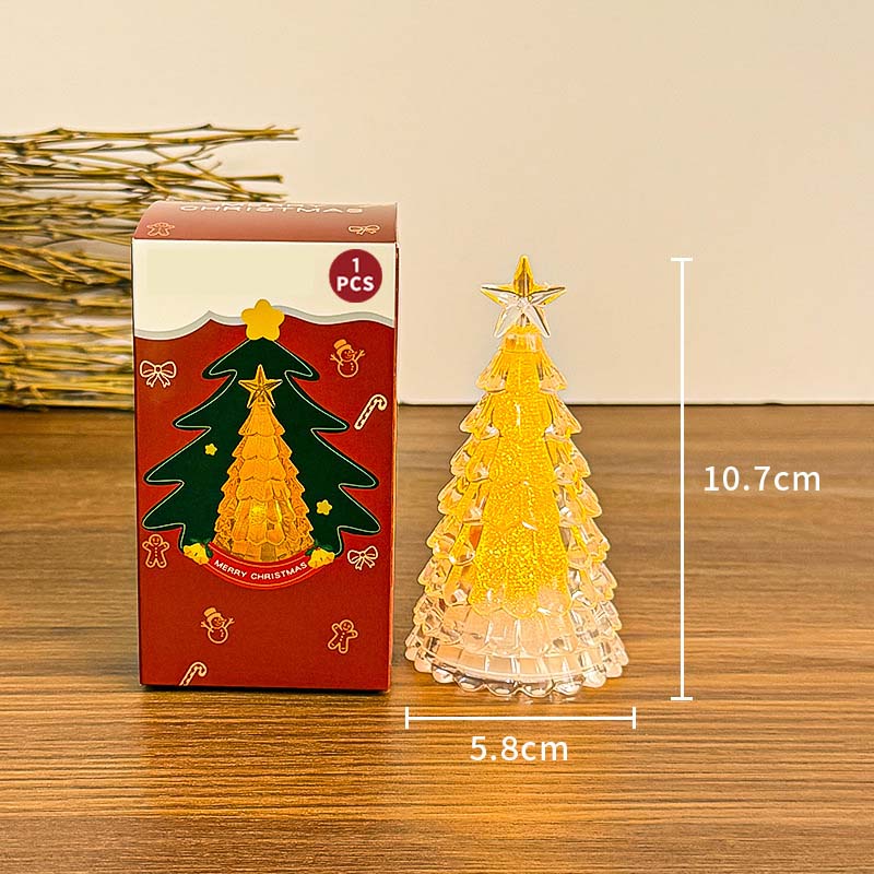 Christmas tree LED crystal lights