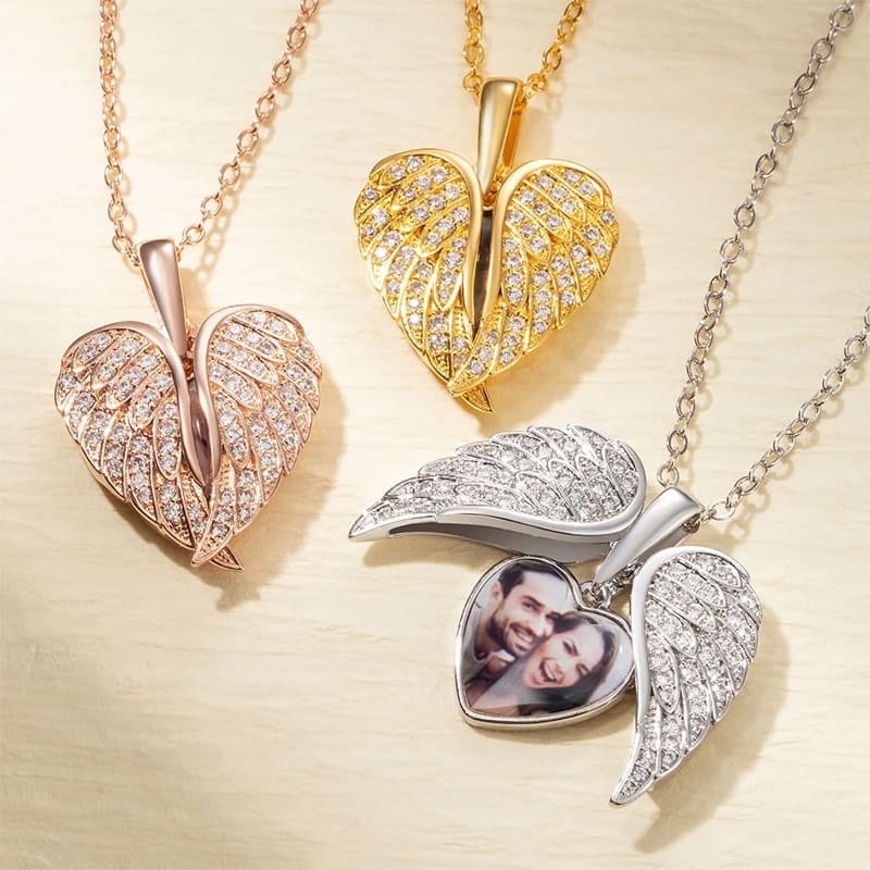 Personalized Wing Necklace