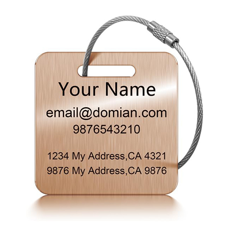 Personalized nameplate