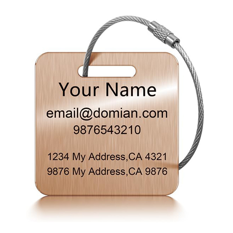 Personalized nameplate