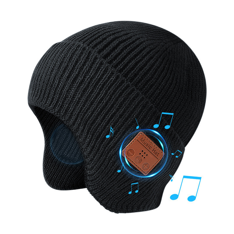Bluetooth music light-up cap, rechargeable and washable